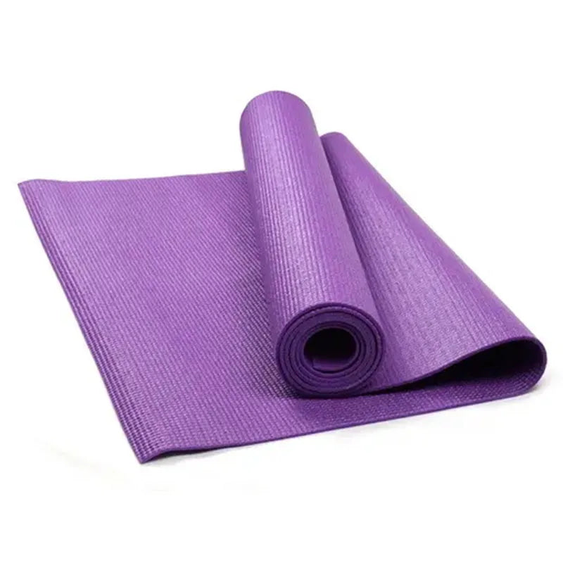 6mm Thick Non-Slip Yoga Mat for Women - Home & Gym Fitness