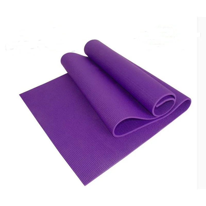 6mm Thick Non-Slip Yoga Mat for Women - Home & Gym Fitness
