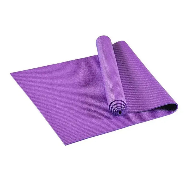6mm Thick Non-Slip Yoga Mat for Women - Home & Gym Fitness