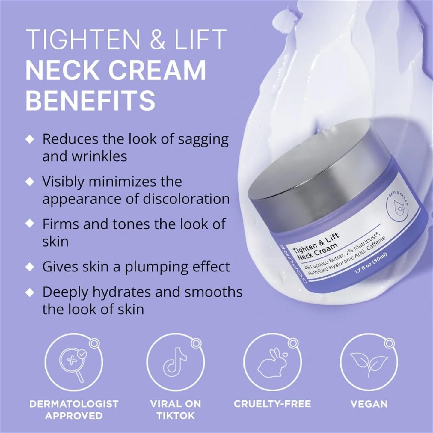 Neck Firming Paste - Anti-Aging Tightening & Wrinkle Lift